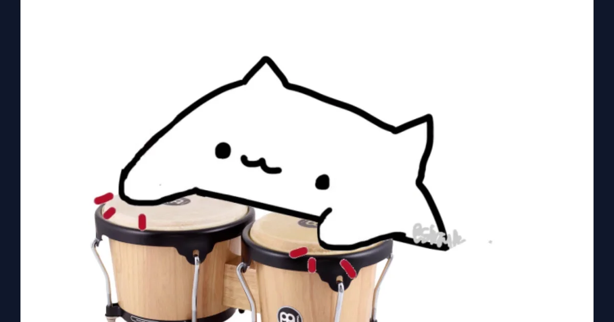 Bongo Cat meme reference preview (reference preview)
