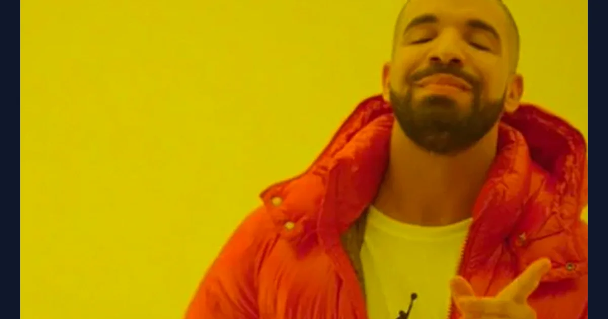 Drakeposting meme reference preview (reference preview)