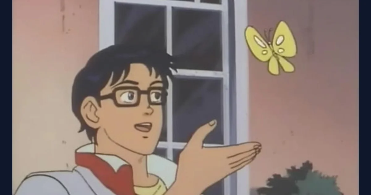 Is This a Pigeon? meme reference preview (reference preview)