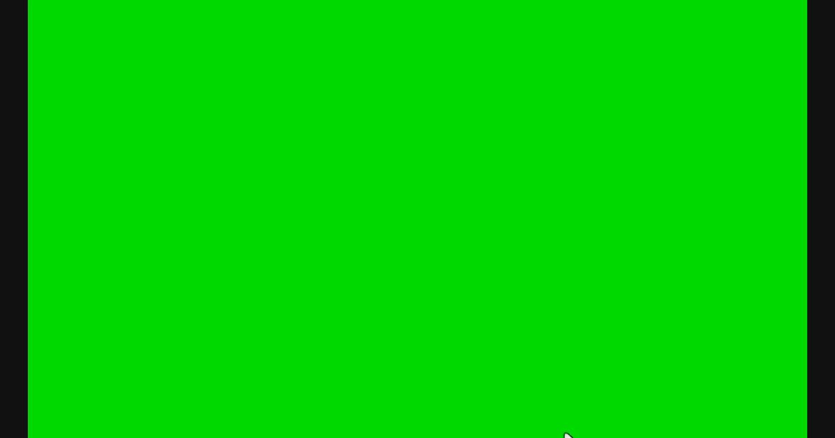 Pause Button Green Screen video preview frame